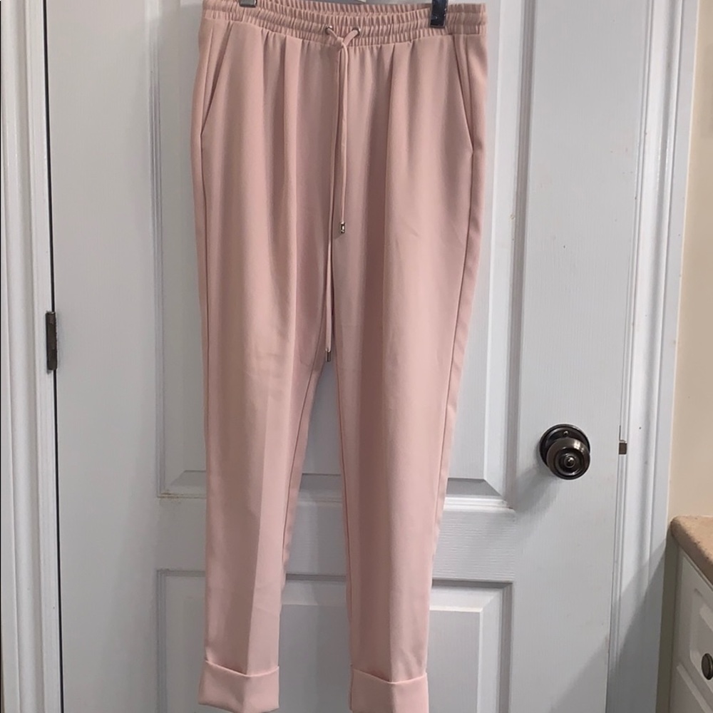 Pink dress pants size XS